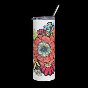 Emberly Tumbler by Momma Balisti - 20oz Stainless Steel Tumbler @MommaBalisti